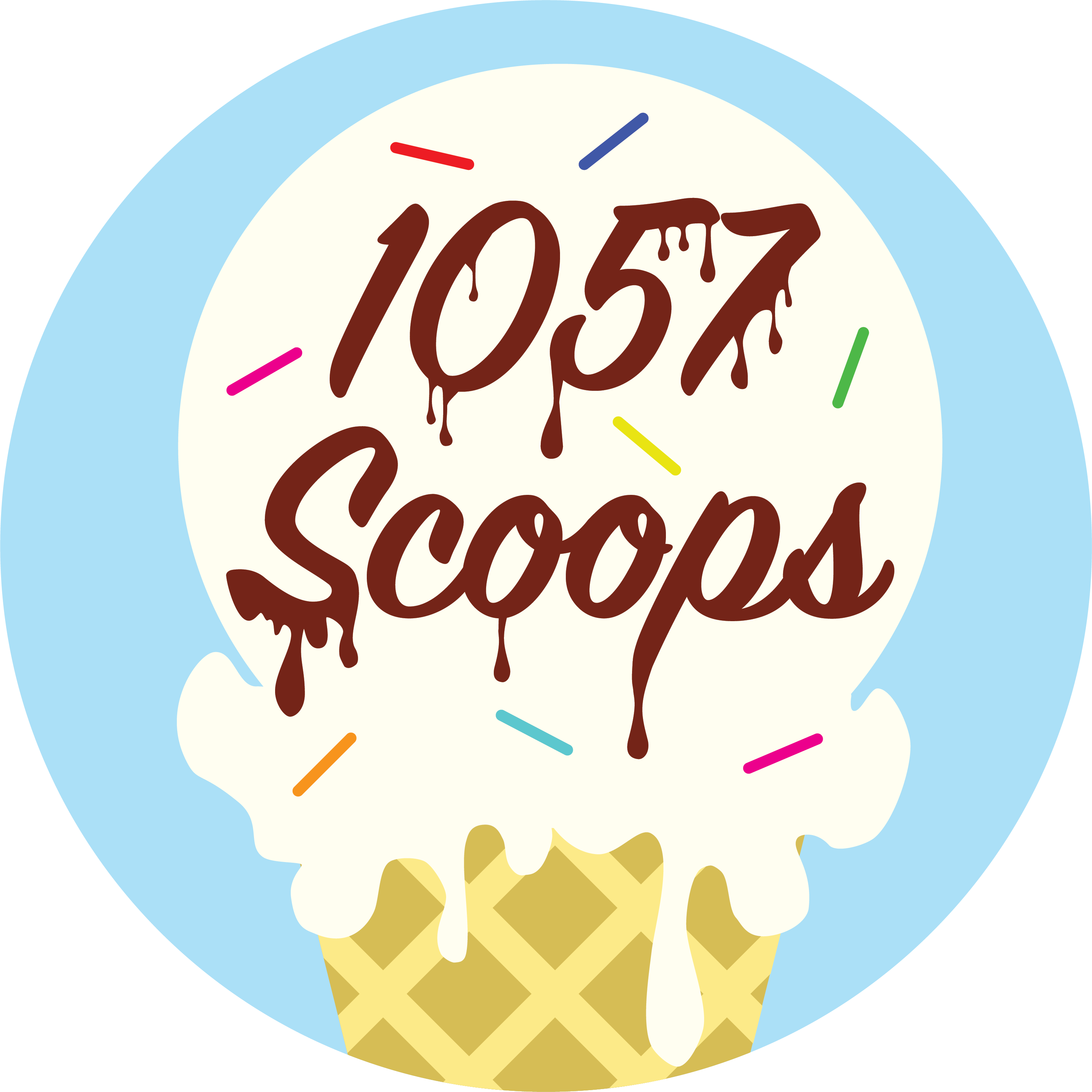 1057 Scoops Logo